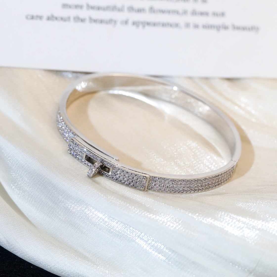 [⭐DORISW] KELLY BRACELET DIAMOND PAVED