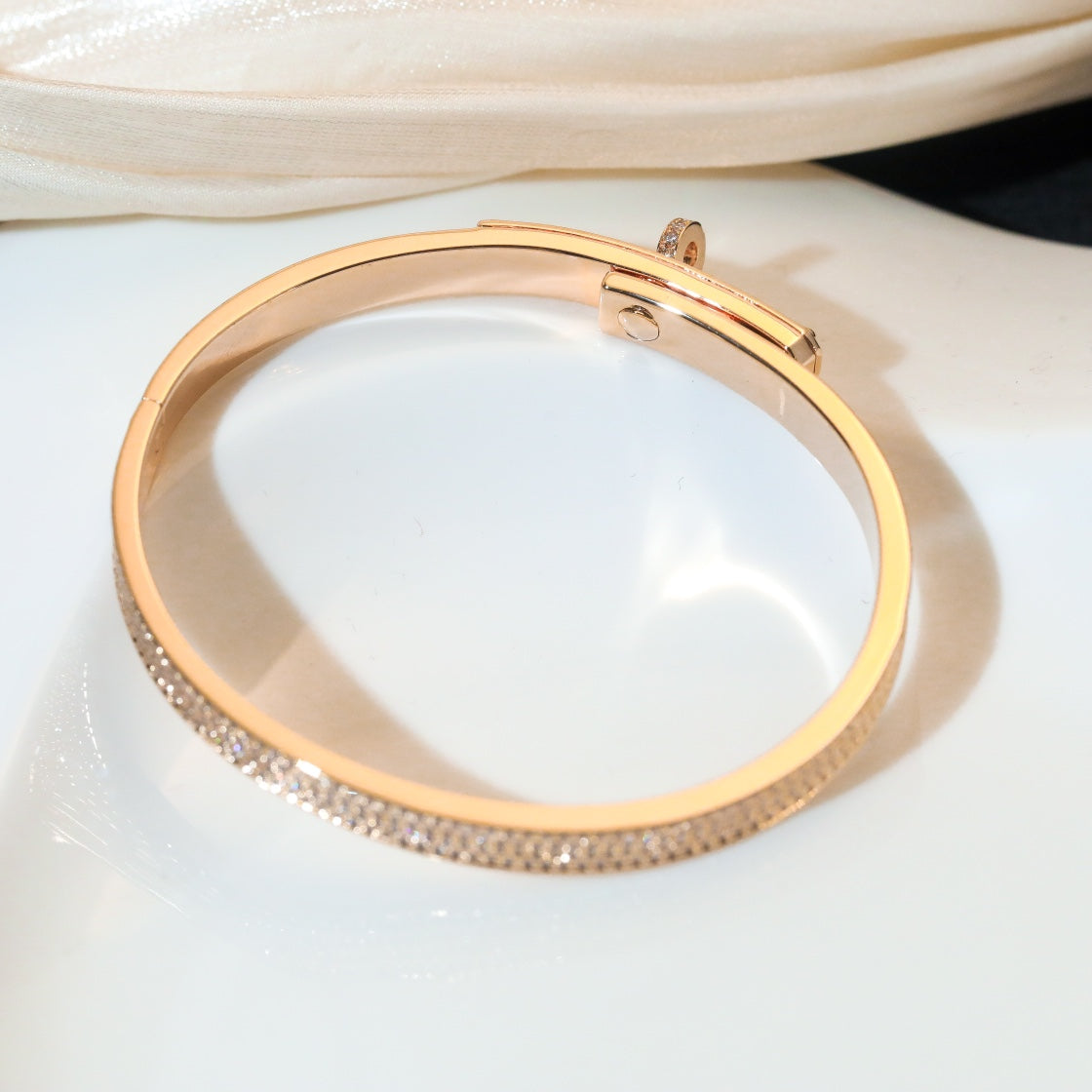 [⭐DORISW] KELLY BRACELET DIAMOND PAVED