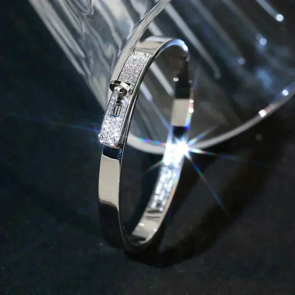 [⭐DORISW] KELLY SILBER DIAMANTARMBAND