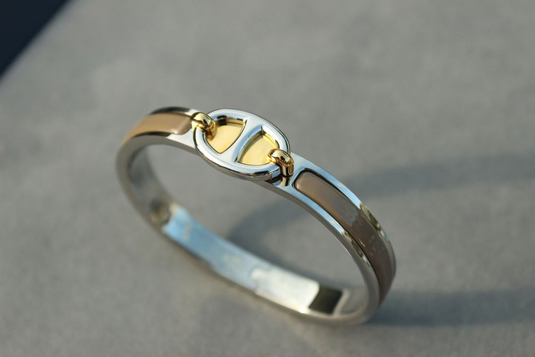 [⭐DORISW] CLIC CHAINE SILVER BRACELET