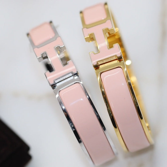 [⭐DORISW] Hブレスレット 12MM ピンク