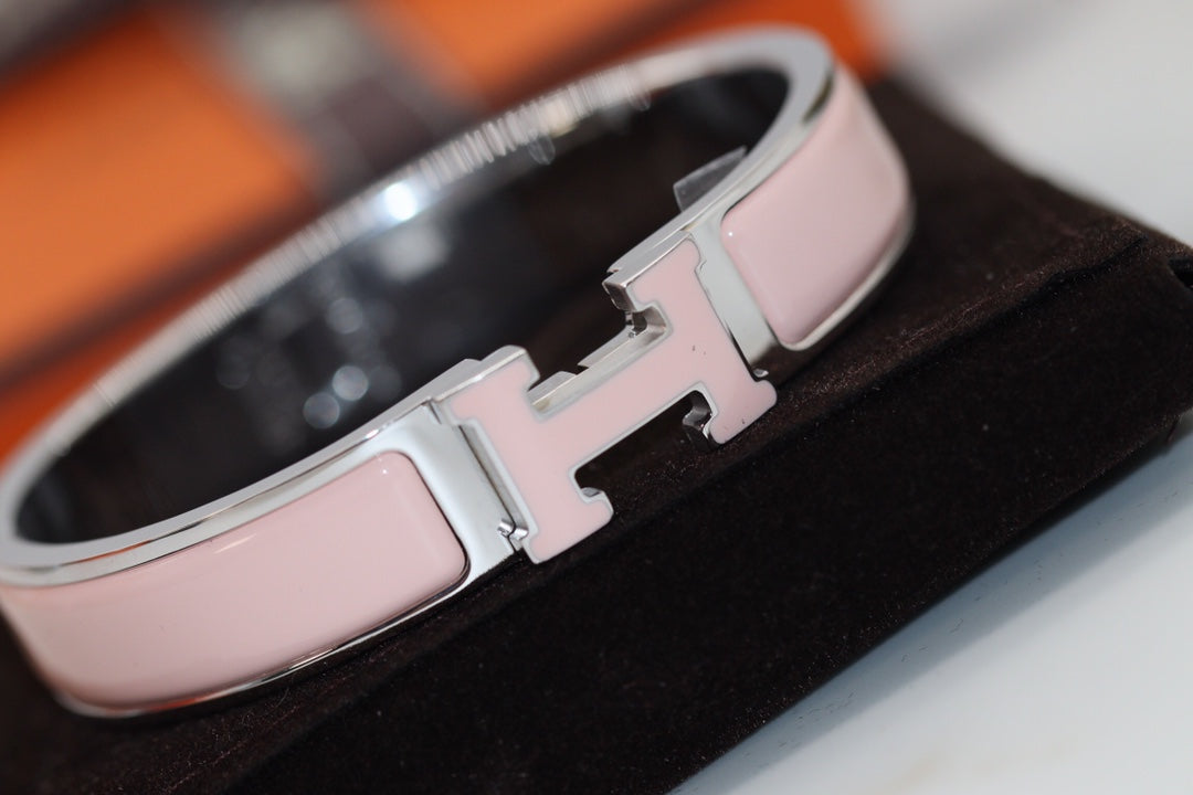 [⭐DORISW] H BRACELET 12MM PINK