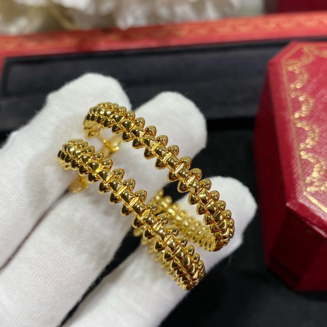 [⭐DORISW] CLASH LARGE HOOP EARRINGS