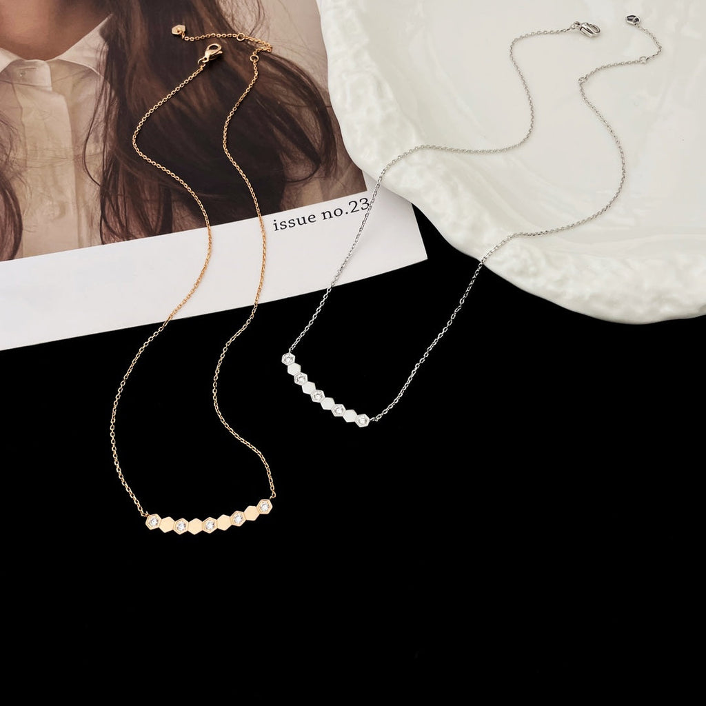 [⭐DORISW] BEE MY LOVE DIAMOND NECKLACE