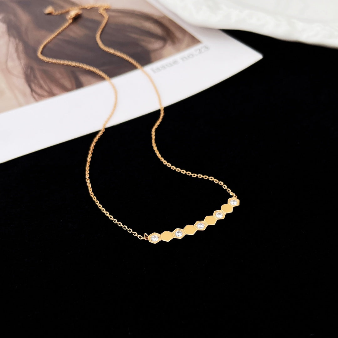 [⭐DORISW] BEE MY LOVE DIAMOND NECKLACE
