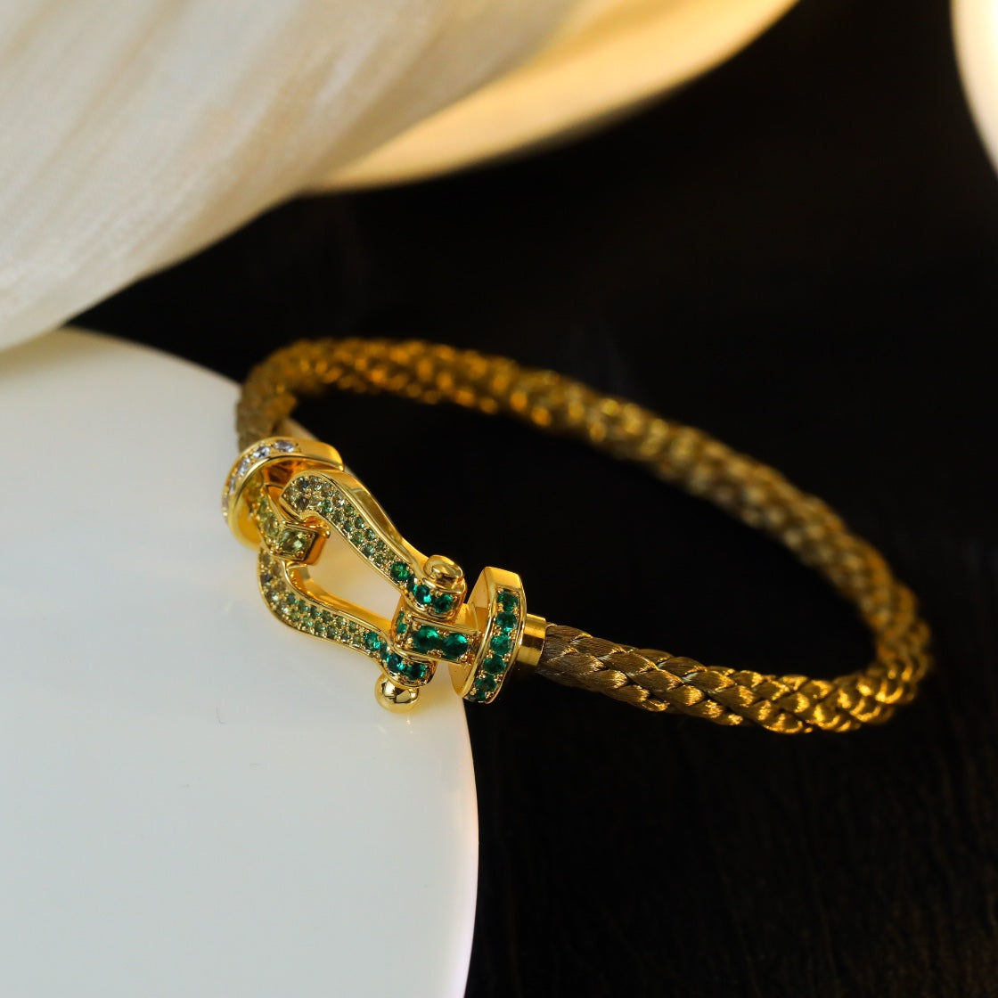 [⭐DORISW] FORCE 10 GOLD GRÜN MIT DIAMANT-PAVÉ