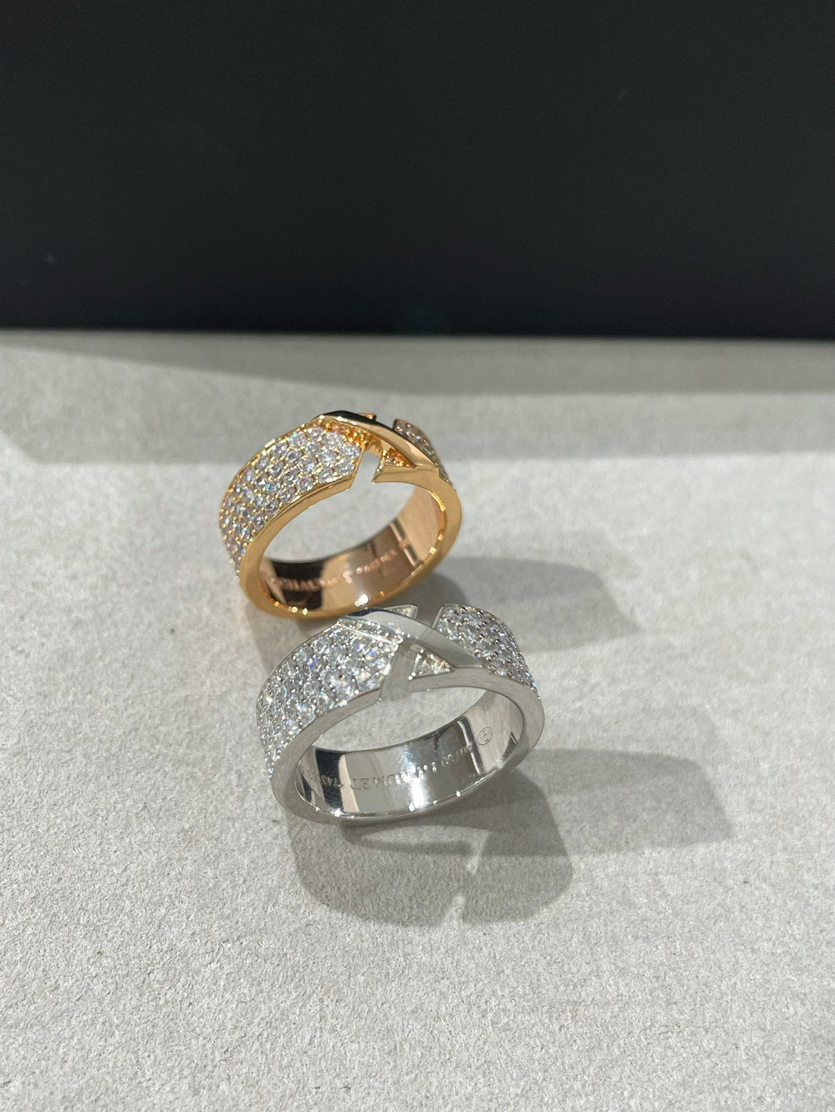 [⭐DORISW] LIENS EVIDENCE  DIAMOND PAVED RING