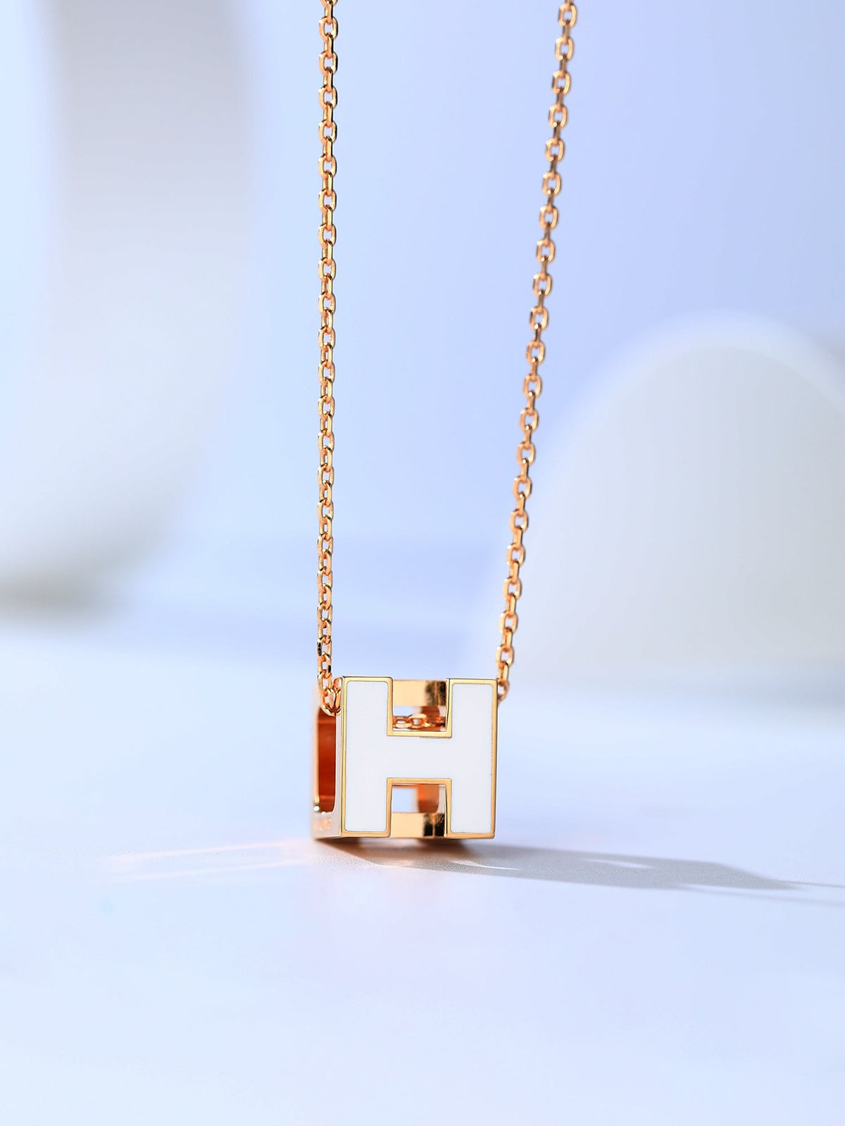 [⭐DORISW] H CAGE HALSKETTE ROSÉGOLD
