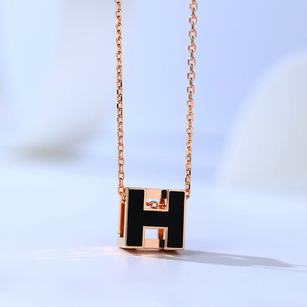 [⭐DORISW] H CAGE HALSKETTE ROSÉGOLD