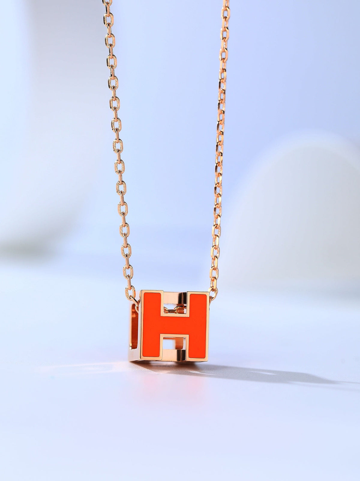 [⭐DORISW] H CAGE HALSKETTE ROSÉGOLD
