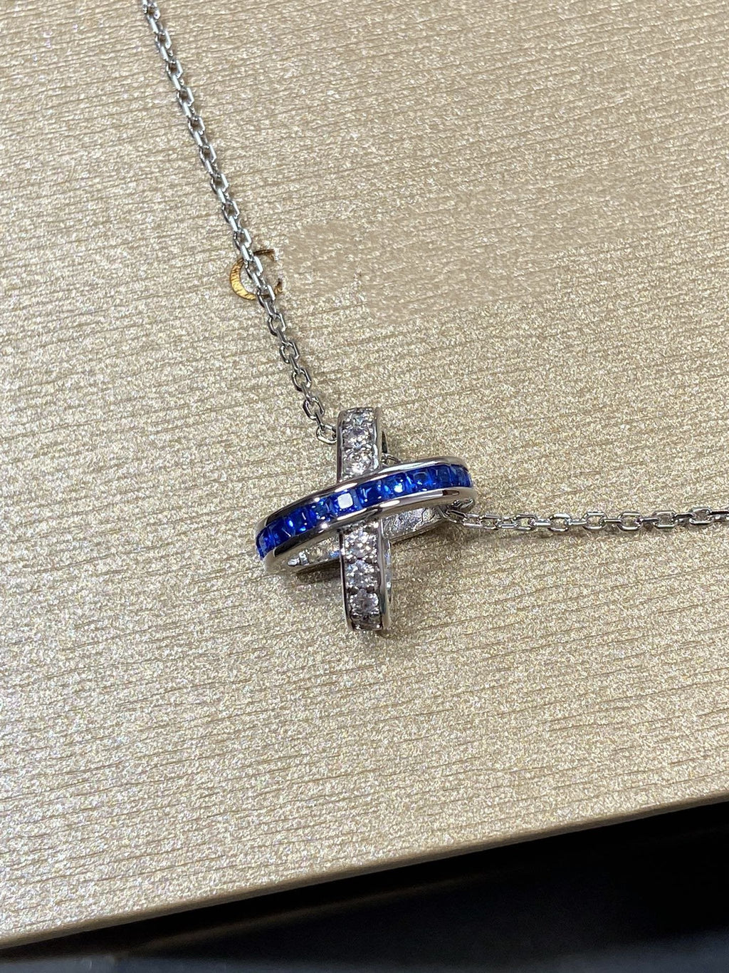 [⭐DORISW] LIENS ダイヤモンド シルバーネックレス