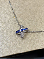 [⭐DORISW] LIENS ダイヤモンド シルバーネックレス