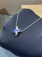 [⭐DORISW] LIENS ダイヤモンド シルバーネックレス