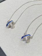 [⭐DORISW] LIENS ダイヤモンド シルバーネックレス