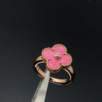 {
  "[⭐DORISW] CLOVER RHODONITE ROSE GOLD RING": "[⭐DORISW] クローバー ロードナイト ローズゴールド リング"
}