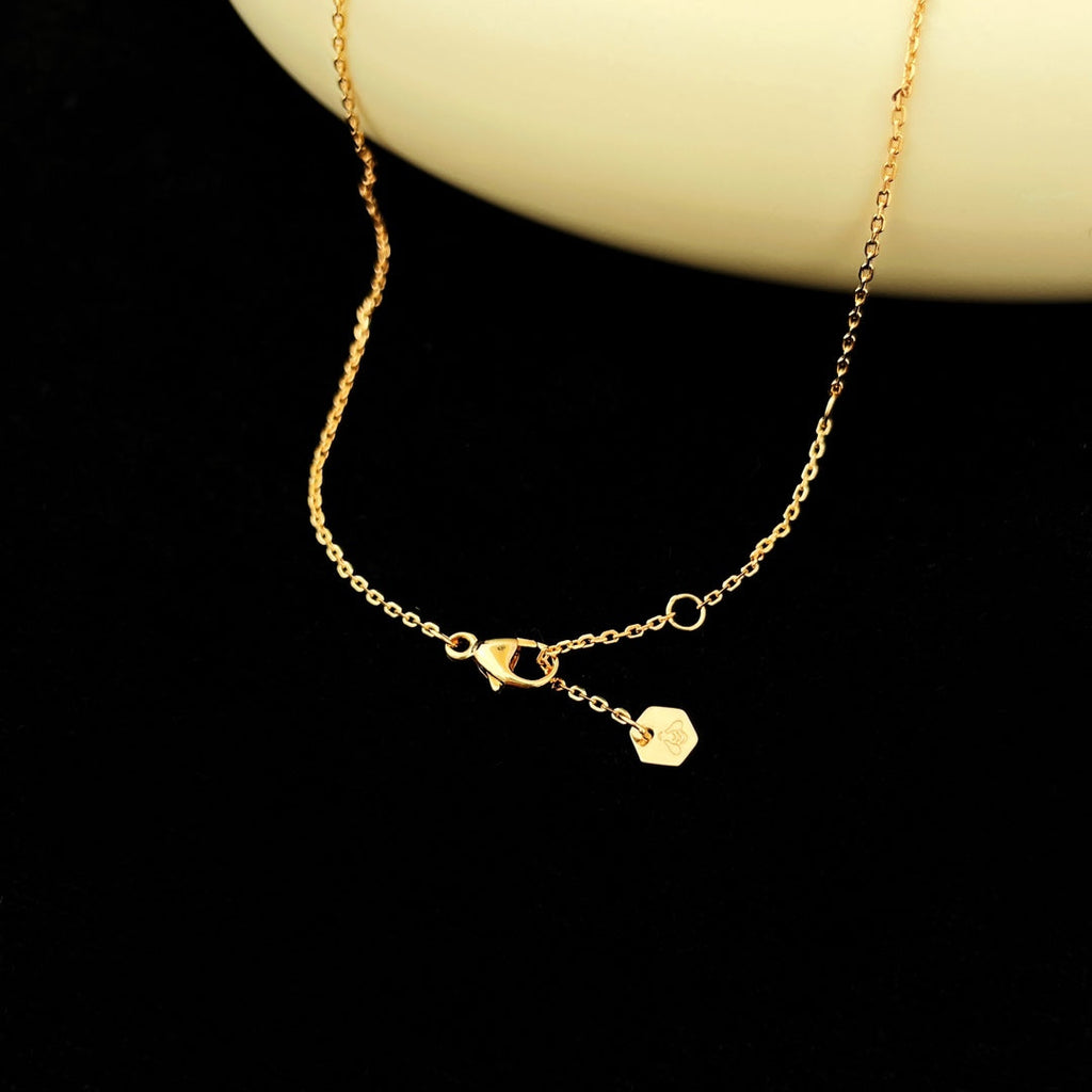 [⭐DORISW] BEE MINI PEDANT DIAMOND NECKLACE