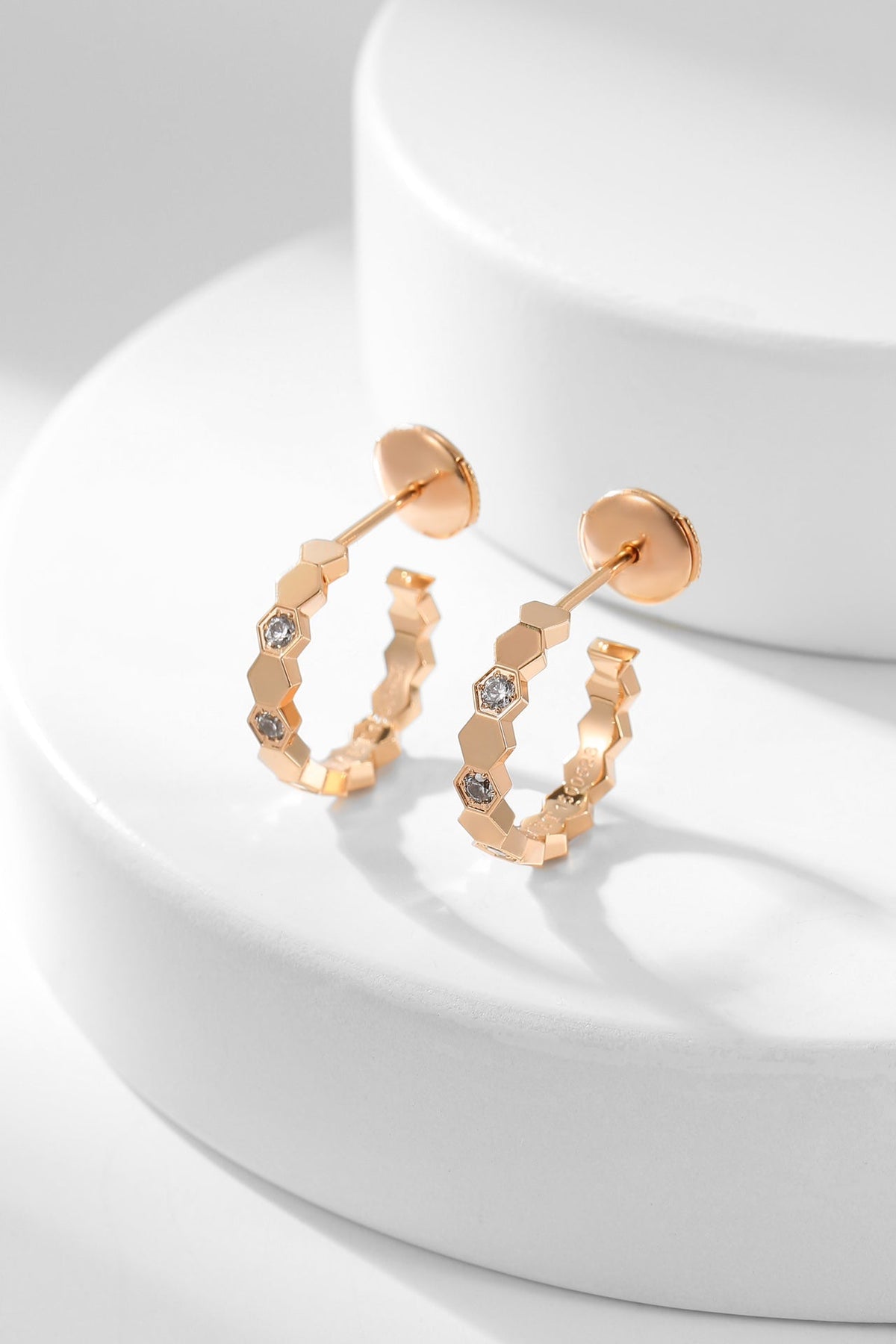 [⭐DORISW] BEE LOVE DIAMANT-CREOLEN