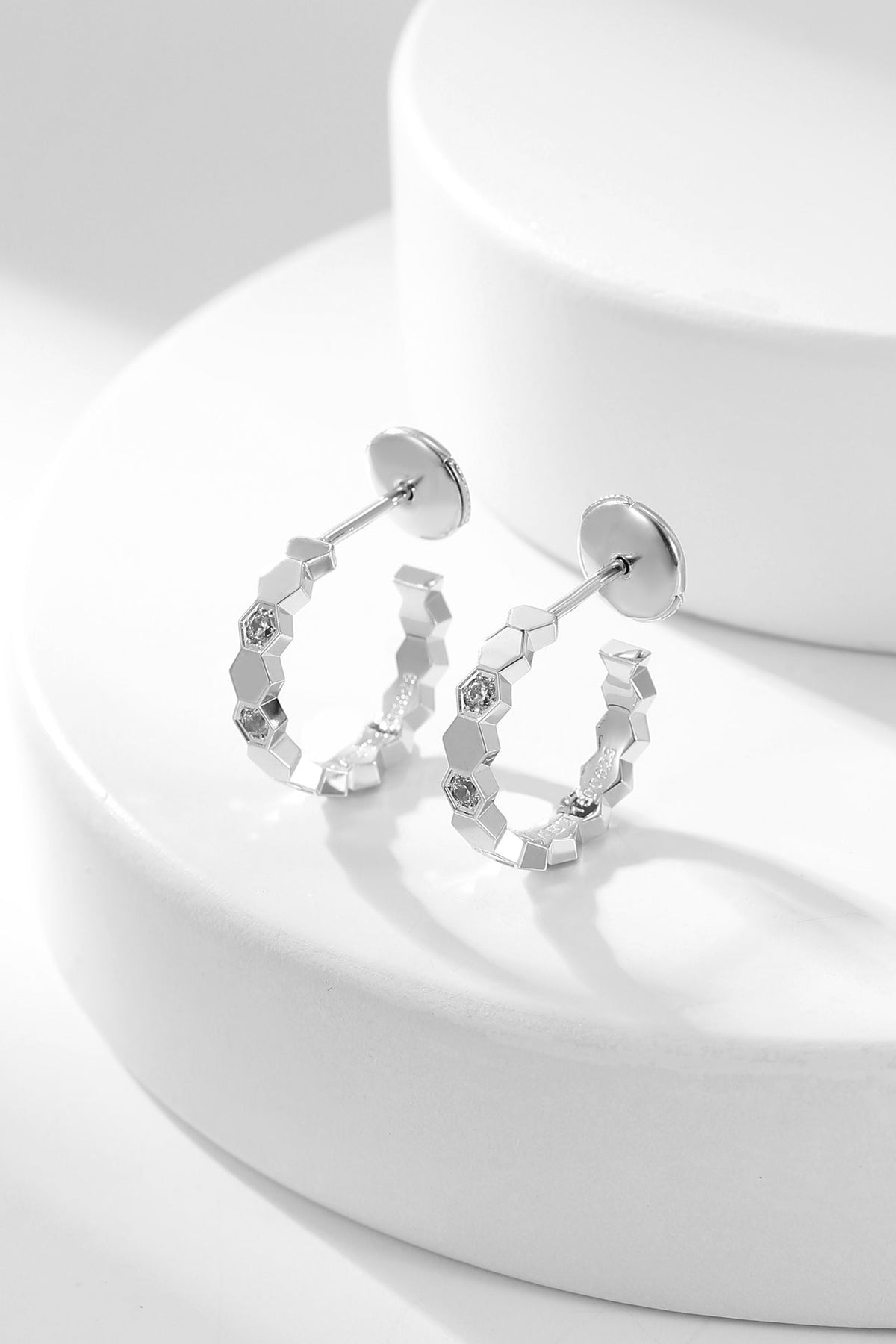 [⭐DORISW] BEE LOVE DIAMANT-CREOLEN