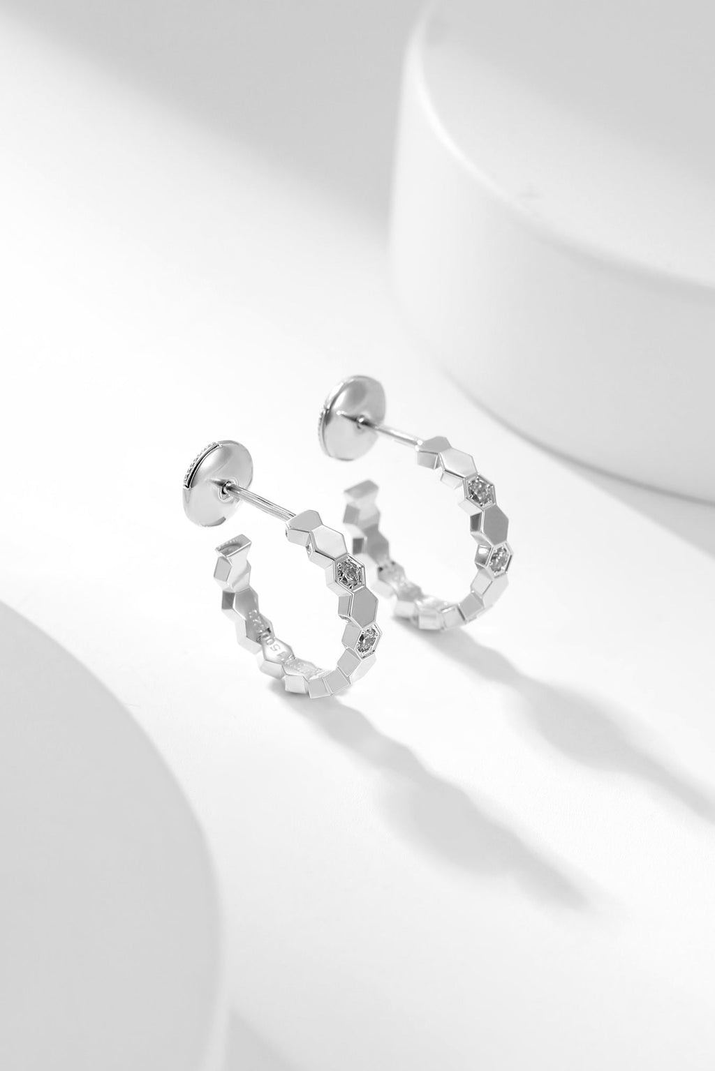 [⭐DORISW] BEE LOVE DIAMOND HOOP EARRINGS