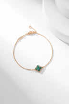 [⭐DORISW] KLEEBATT-ARMBAND MALACHIT 1 MOTIV