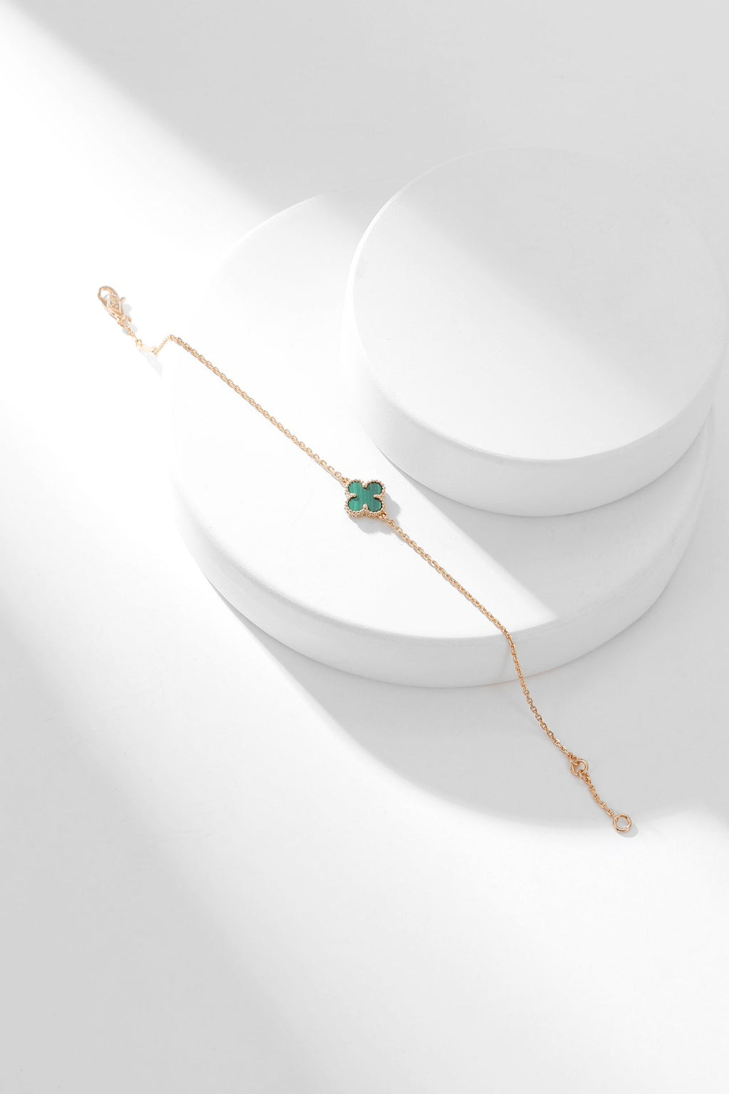 [⭐DORISW] KLEEBATT-ARMBAND MALACHIT 1 MOTIV