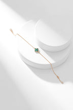 [⭐DORISW] KLEEBATT-ARMBAND MALACHIT 1 MOTIV