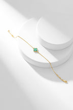 [⭐DORISW] KLEEBATT-ARMBAND MALACHIT 1 MOTIV