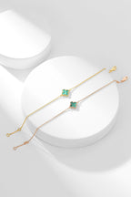 [⭐DORISW] KLEEBATT-ARMBAND MALACHIT 1 MOTIV