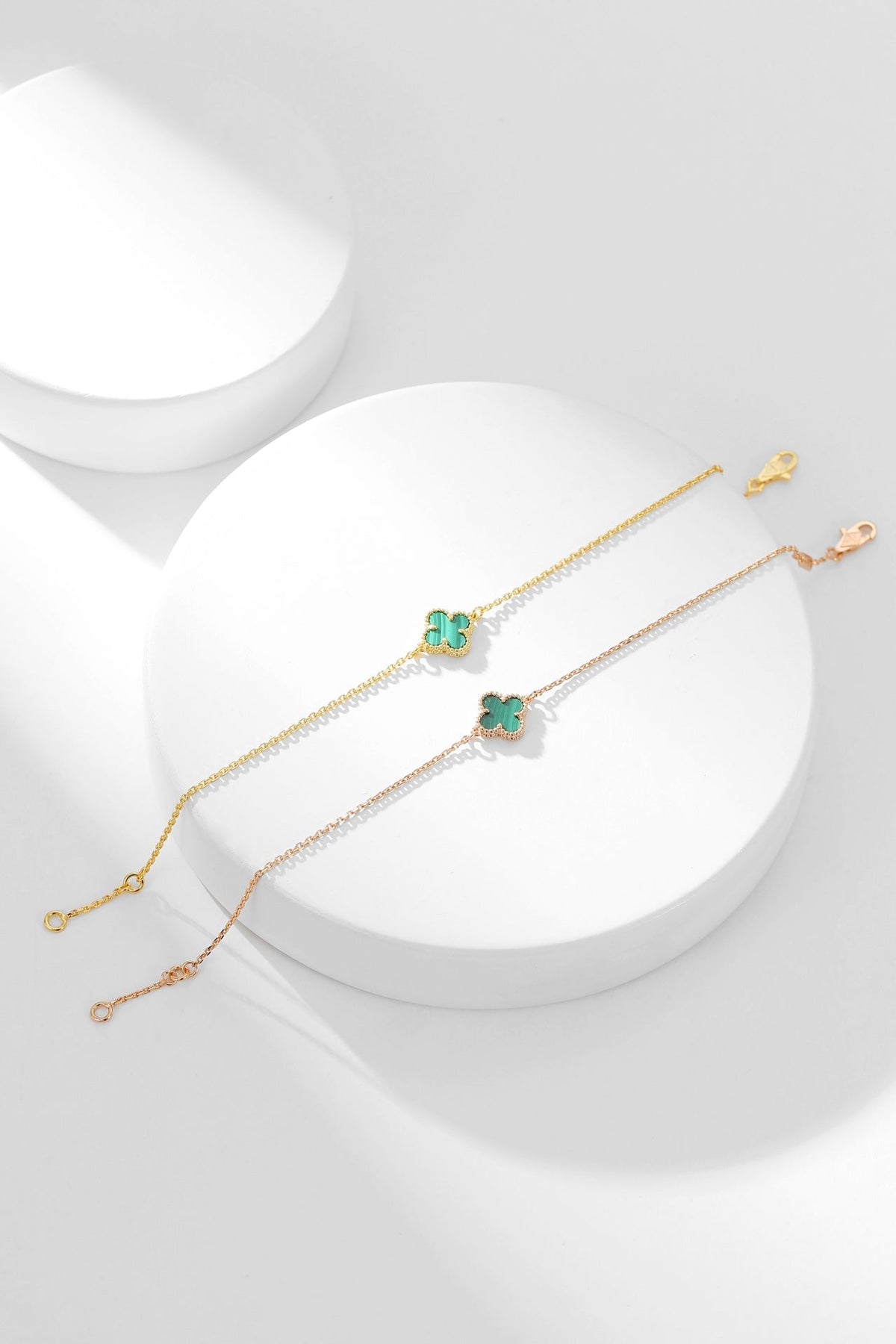 [⭐DORISW] KLEEBATT-ARMBAND MALACHIT 1 MOTIV