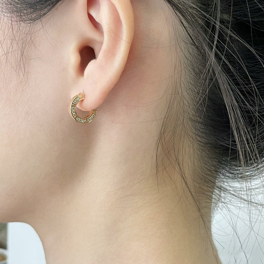 [⭐DORISW] LOVE DIAMOND EARRINGS