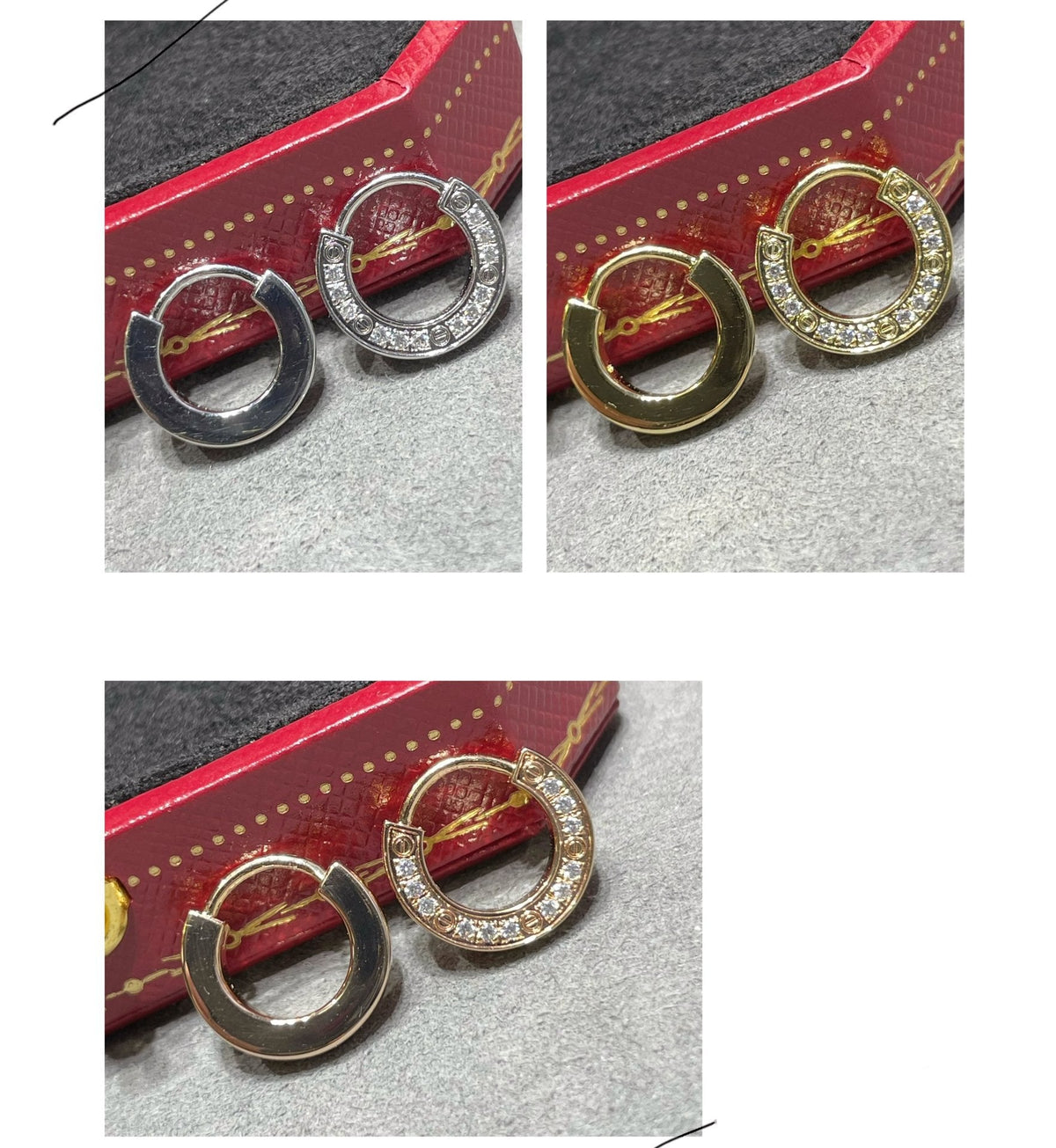 [⭐DORISW] LOVE DIAMOND EARRINGS