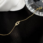 [⭐DORISW] FORCE 10 MINI-MODELL KETTE MIT VOLLDIAMANT-SCHLIESSE