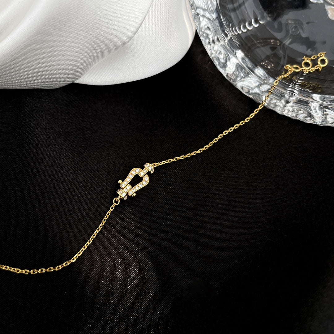 [⭐DORISW] FORCE 10 MINI-MODELL KETTE MIT VOLLDIAMANT-SCHLIESSE