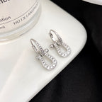 [⭐DORISW] FORCE 10 FULL DIAMOND DROP EARRINGS MEDIUM MODEL