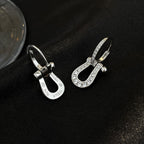 [⭐DORISW] FORCE 10 FULL DIAMOND DROP EARRINGS MEDIUM MODEL