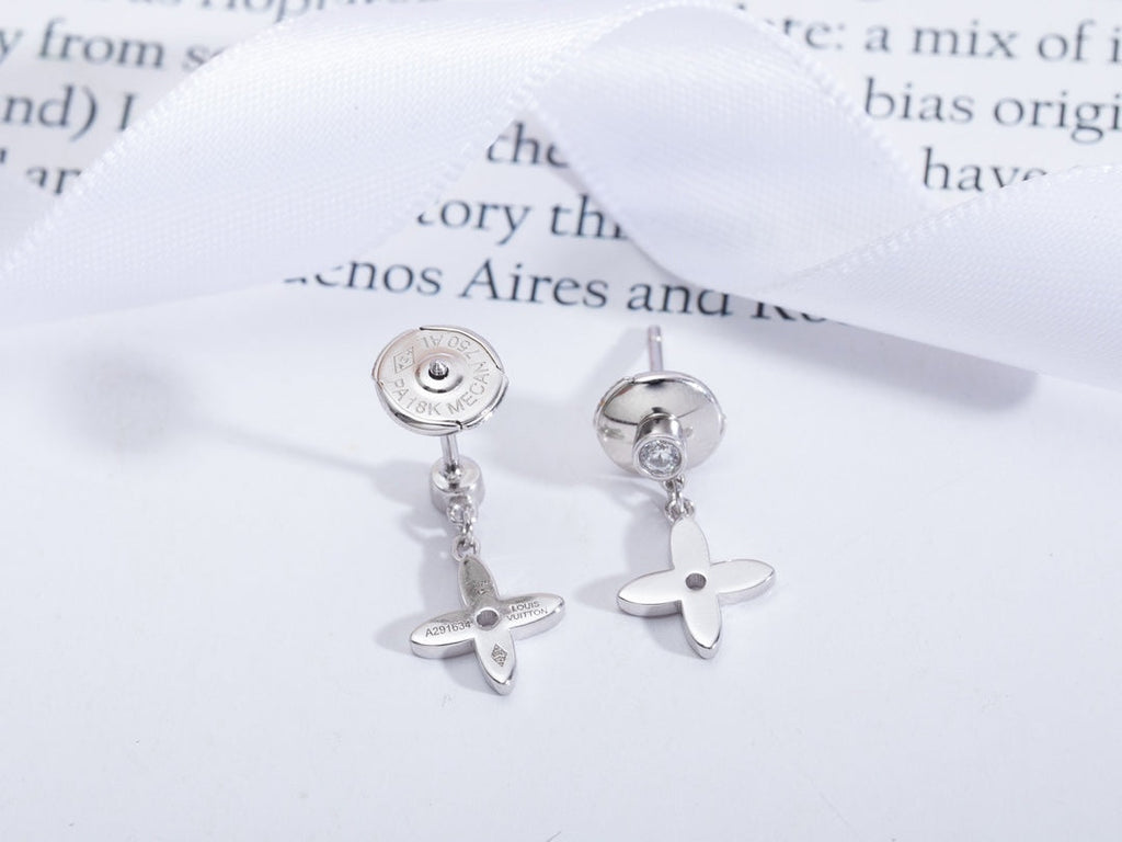 [⭐DORISW] VIDYLLE SILVER DIAMOND MINI DROP EARRINGS