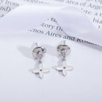 [⭐DORISW] VIDYLLE SILVER DIAMOND MINI DROP EARRINGS
