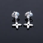 [⭐DORISW] VIDYLLE SILVER DIAMOND MINI DROP EARRINGS