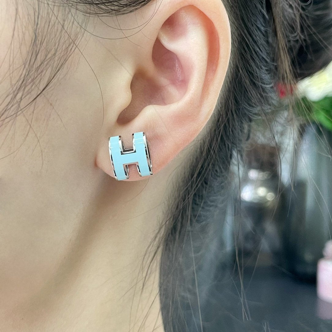 [⭐DORISW] POP H OHRSTECKER HIMMELBLAU