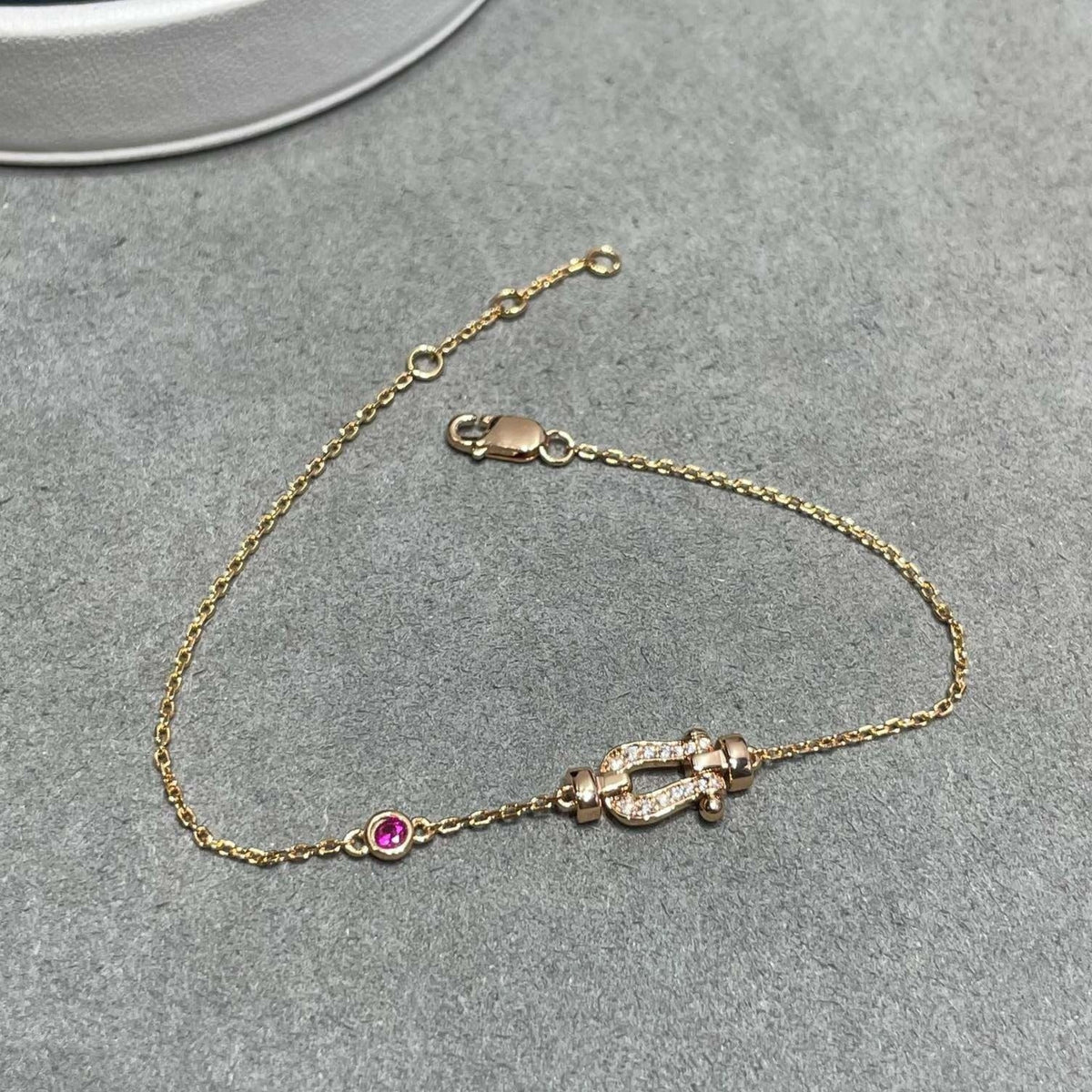[⭐DORISW] FORCE 10 DIAMANT GLIEDERARMBAND AUS ROSÉGOLD