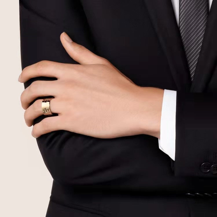 [⭐DORISW] LIEBE 11MM GROSSER RING