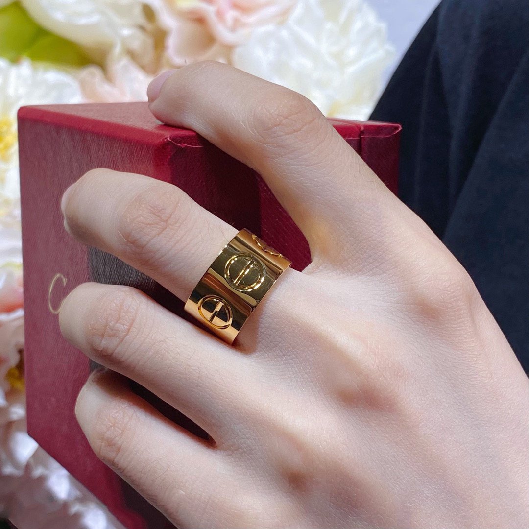 [⭐DORISW] LIEBE 11MM GROSSER RING