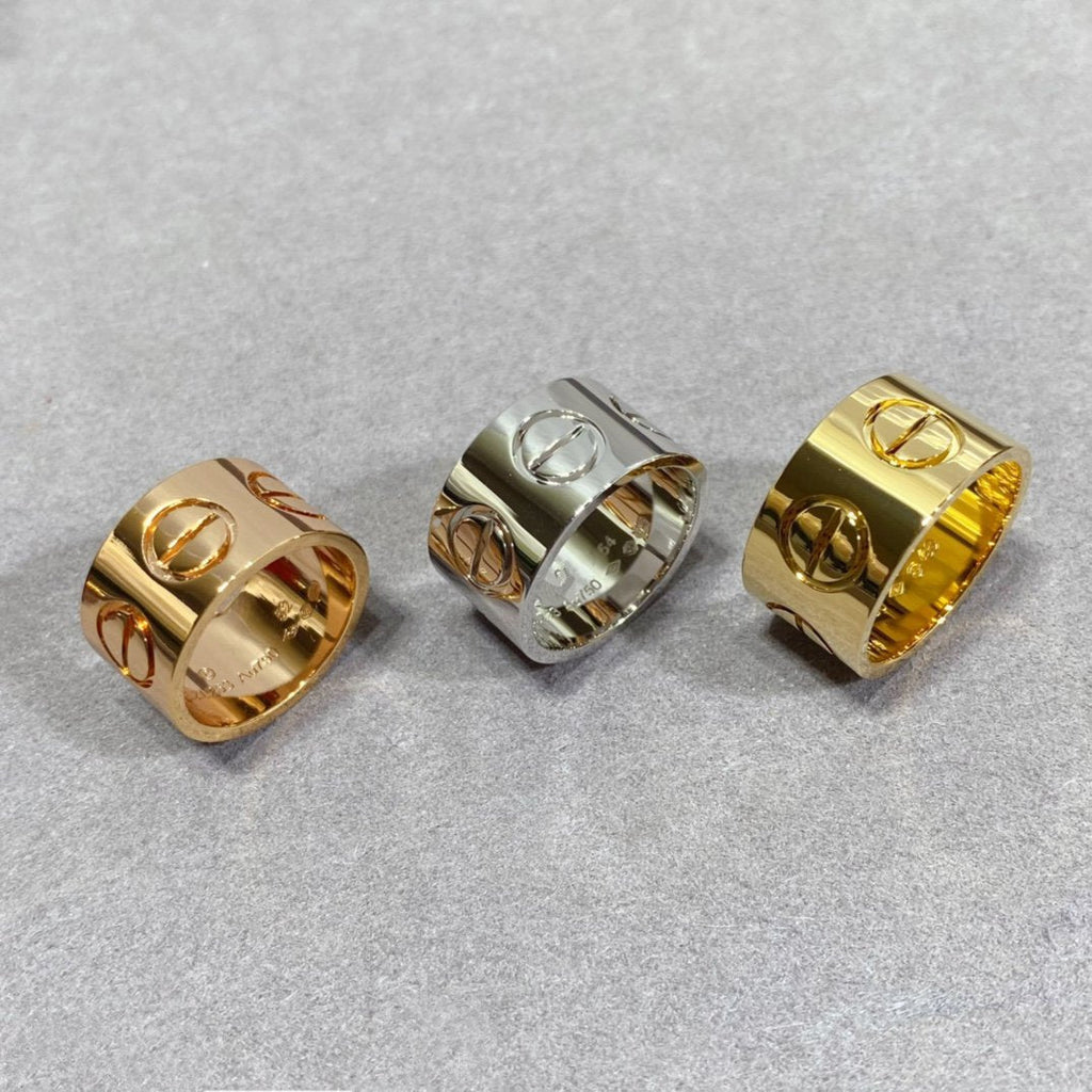 [⭐DORISW] LIEBE 11MM GROSSER RING