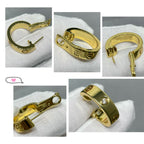 [⭐DORISW] LOVE 5,5 MM OHRRINGE MIT 1 DIAMANT