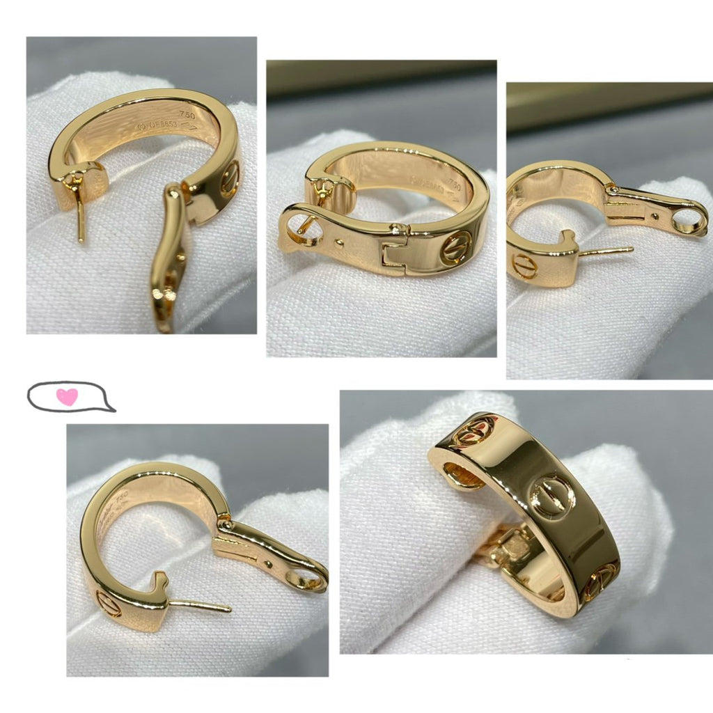 [⭐DORISW] LOVE 5.5MM EARRINGS