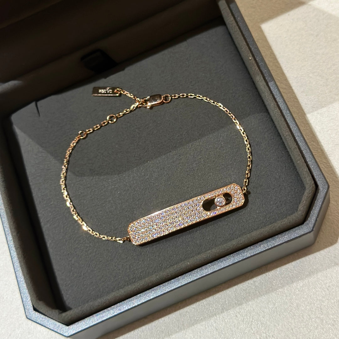 [⭐DORISW]MOVE CLASSIQUE ARMBAND MIT DIAMANT-PAVÉ