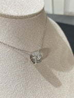 [⭐DORISW] LIENS EVIDENCE HALSKETTE MIT DIAMANTBESATZ