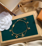 [⭐DORISW] BLOOMING PINK GOLD MOP BRACELET