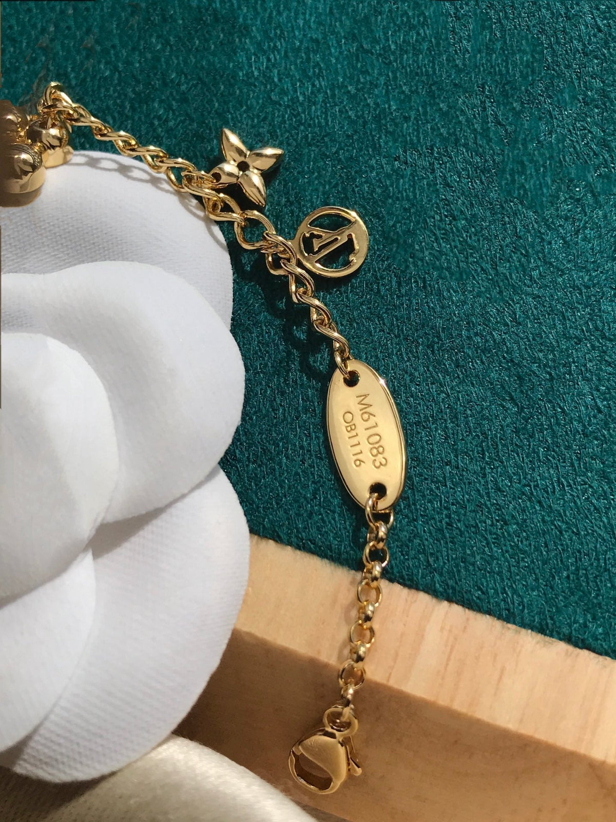 [⭐DORISW] BLOOMING PINK GOLD MOP BRACELET