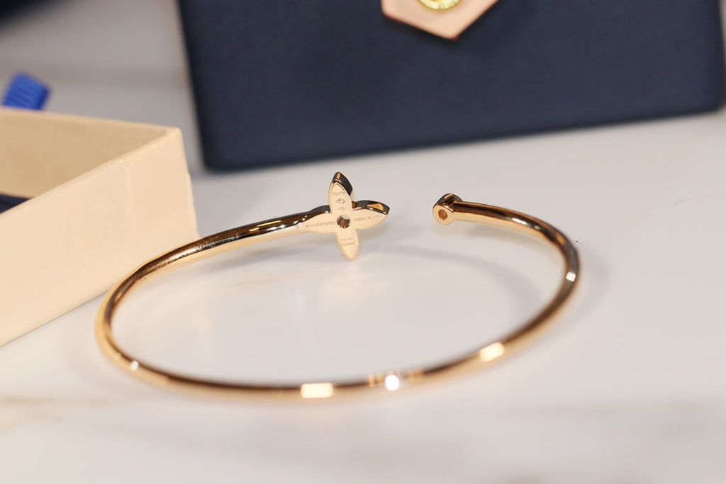 [⭐DORISW] IDYLLE GOLD OFFENER ARMBAND MIT DIAMANT-PAVÉ